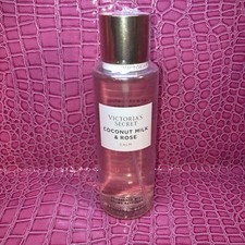 Victoria's Secret Coconut Milk  Rose Fragrance Mist Spray Calm 8.4 Oz Sealed