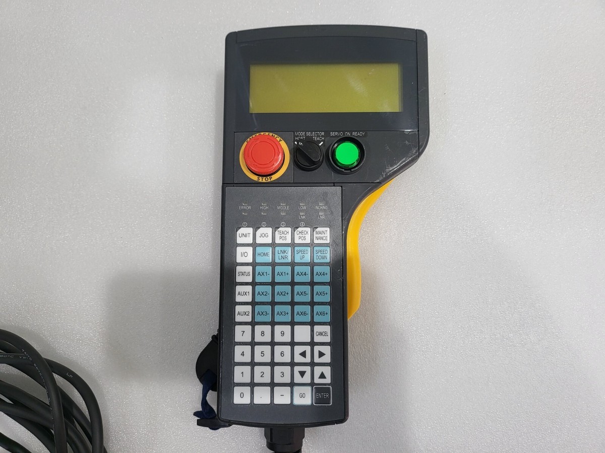Yaskawa Robot Teaching Pendant JZRCR-NPP02-01-E1 (As-Is) | eBay