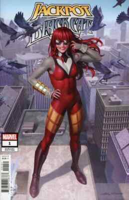 Jackpot & Black Cat (1E) 1st app. Amelia Morrow Junggeun Yoon Marvel Comics 2024