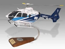 Airbus Eurocopter H135 EC135 UNC Carolina Air Care Desk Wood Model Small 1/48
