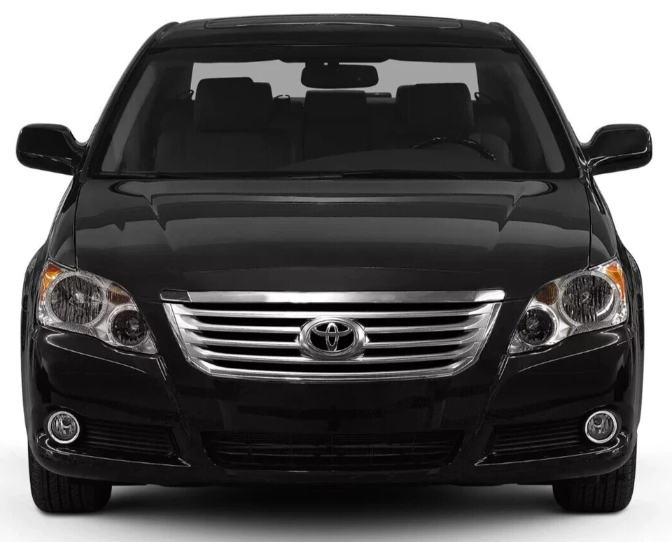 Rejilla delantera emblema personalizado logotipo negro insignia Toyota Avalon Highlander 2008-2011 Foto 4 de 4
