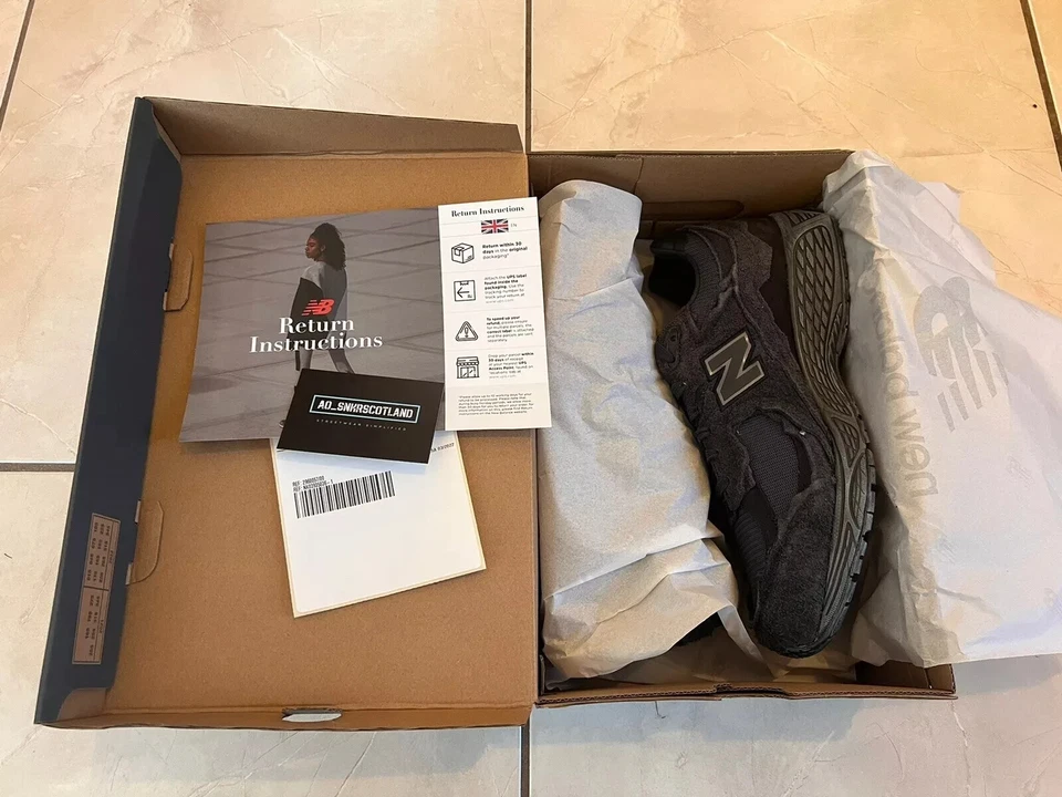 New Balance 2002R Protection Pack Phantom Black UK11.5 / US12 M2002RDB QuickP&P✅ - Image 3 of 4