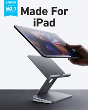 Anker , 551 USB-C Hub (8-in-1), with Foldable Phone/Tablet Stand,