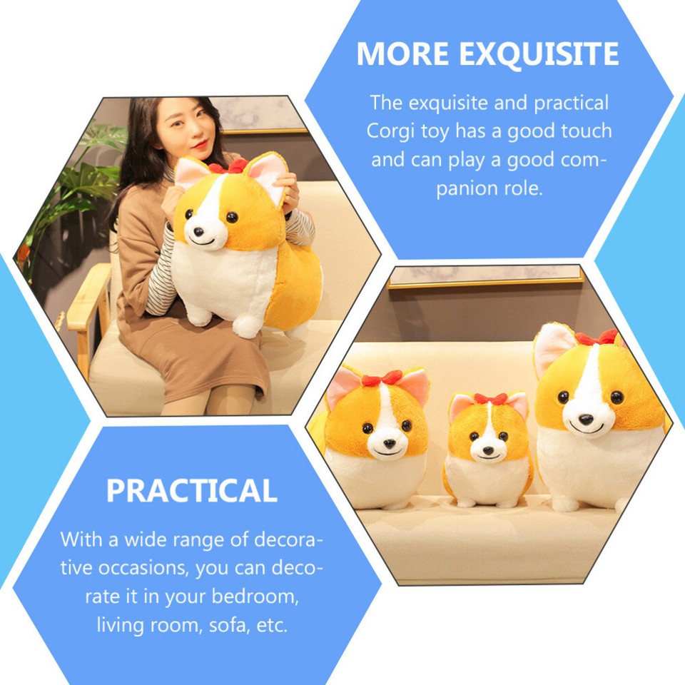 Cartoon Doll Girl Funny Dog Shaped Plush Pillows Toy eBay