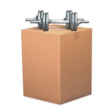 UOFFICE Heavy Duty Corrugated Boxes 24"x24"x24" 275lb. Bundle of 10 Double Wall
