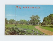 Postcard Birthplace of Lyndon B. Johnson on the LBJ Ranch Texas USA