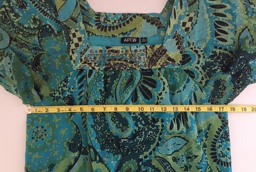 Apt.9 Women’s Size Small Blouse Embellished - Picture 4 of 8