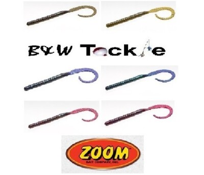 Zoom Magnum Ol' Monster Worm ~ 12'' ~ 5 pk ~ 8 colors Available ~Free Shipping