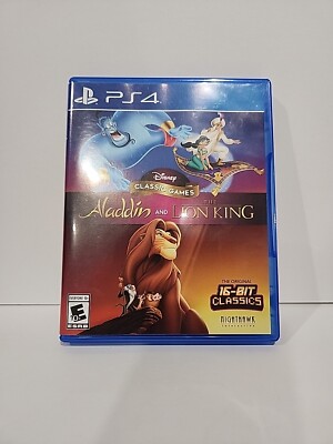 Disney Classic: Aladdin & The Lion King (Sony PS4, 2019) *CIB