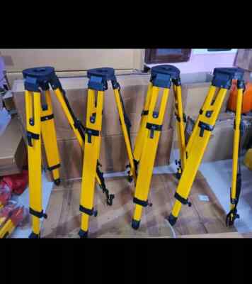 Section-- Level Tripodsurvey tripod  Dual lock Aluminium Lot of 4 unit Heavey