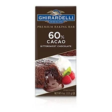 Ghirardelli  Bittersweet Chocolate 60% Cacao Premium Baking Bar   4 Oz Pack Of 1