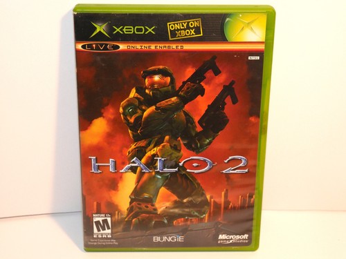 HALO 2 *KOMPLETNY* MICROSOFT XBOX *PRZETESTOWANY* ORYGINALNY 2004 CIB BUNGIE FPS