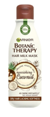 GARNIER BOTANIC THERAPY HAARMILCH MASKE PFLEGENDE SPÜLUNG KOKOSNUSS VEGAN
