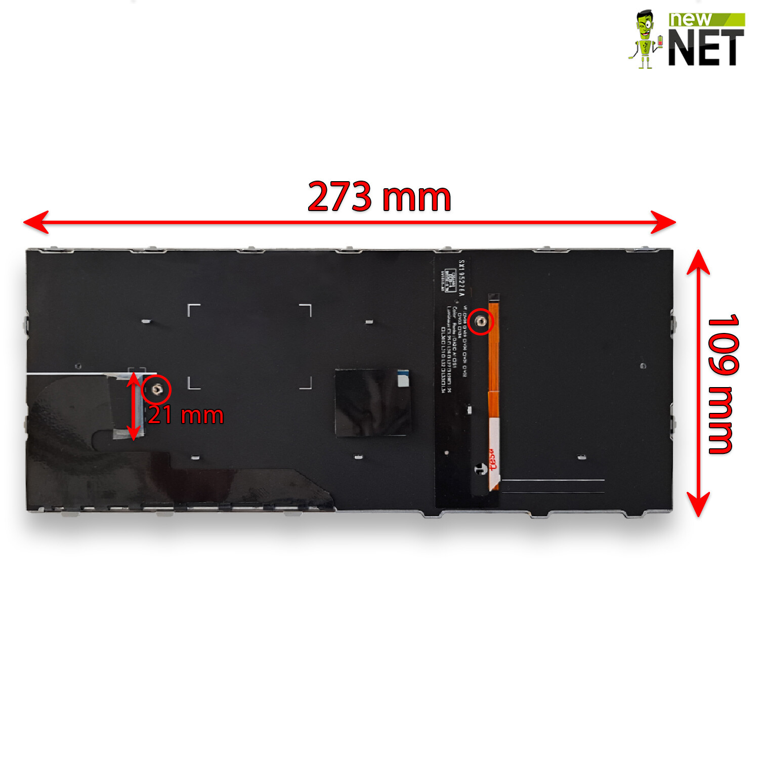 50 Tappi Per Tastiera HP Elitebook 830 – Puntatore Stick Rocker Nero Piccolo, Ricambio