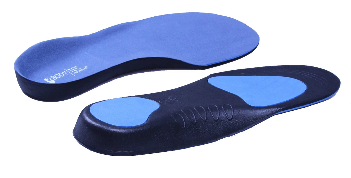 Bodytec Orthotic insoles best selling in the range Blue