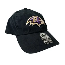Baltimore Ravens ‘47 Brand NFL Franchise ‘Perfect Fit’ Fitted Cap Hat Size Large