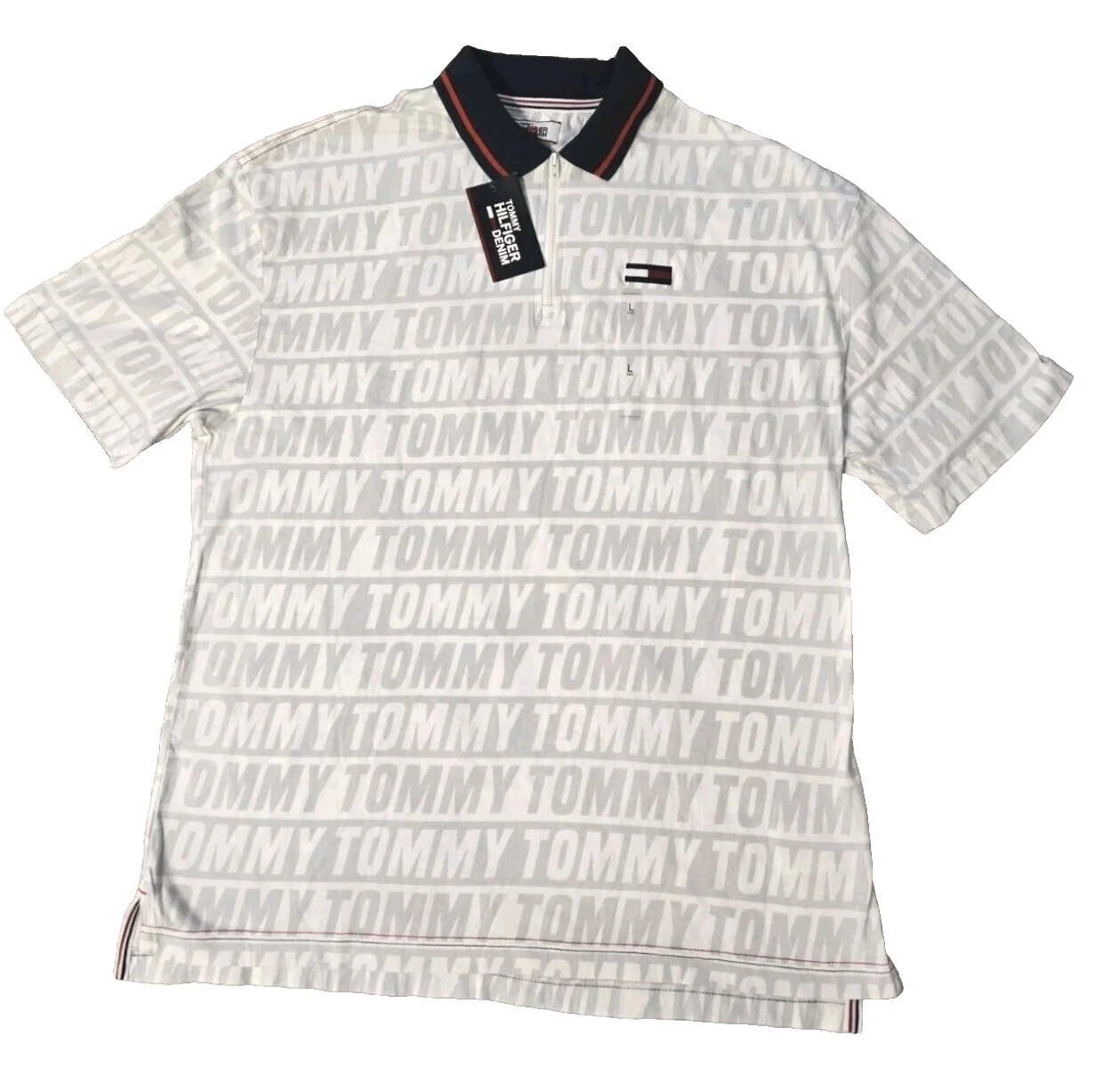 Tommy Hilfiger Short Sleeve White Shirts for Men