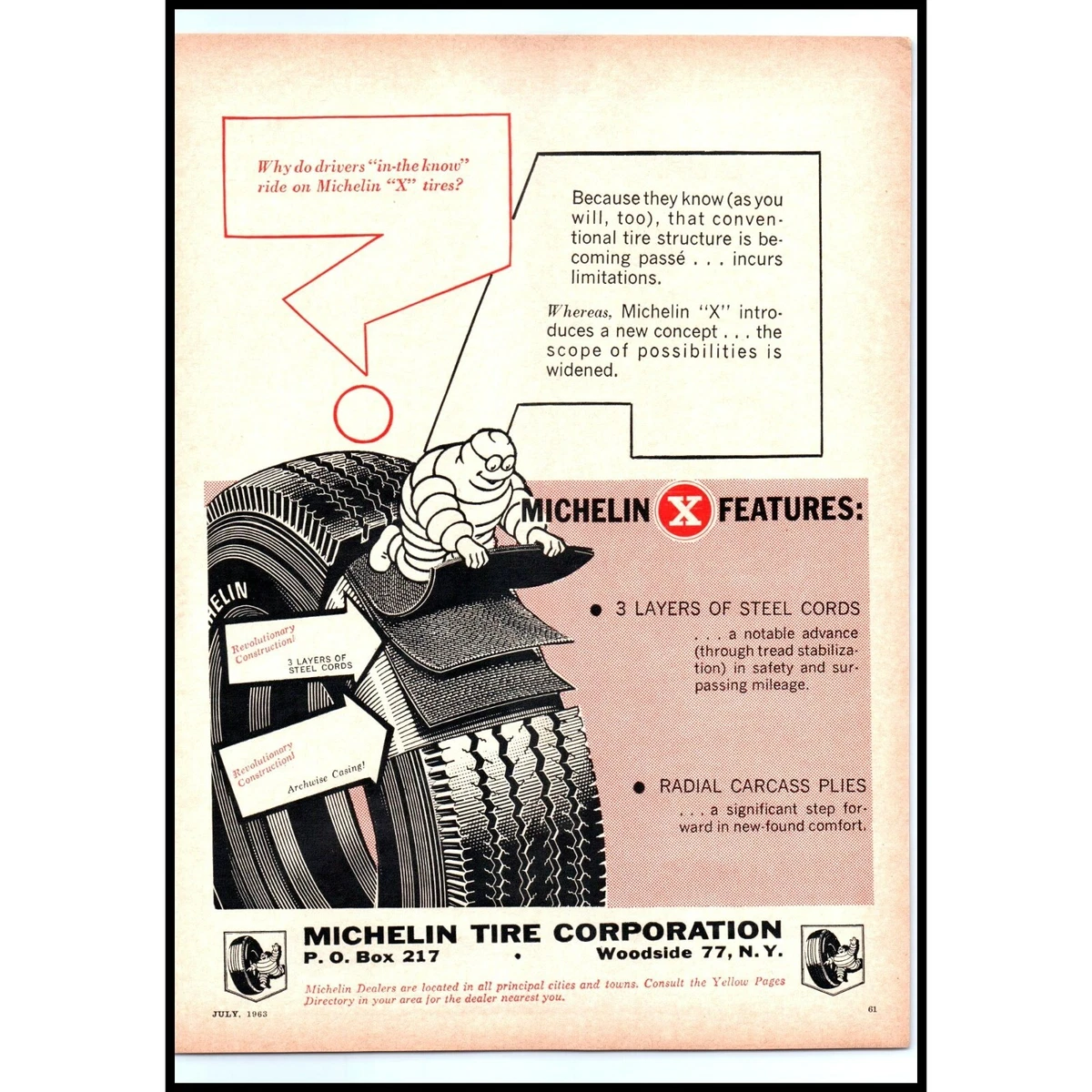 Red Michelin Advertising for sale | eBay