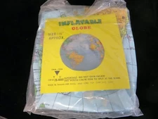 Vintage NIP Nadel & Sons Inflatable World Globe Blow-Up - 16"