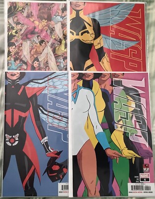 WASP #1-4 - COMPLETE SET - DAUTERMAN VARIANT (Marvel, 2023, FIrst Prints)