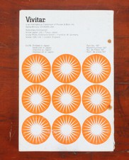 VIVITAR AUTOMATIC ELECTRONIC FLASH MODEL 283 OWNERS MANUAL/175176