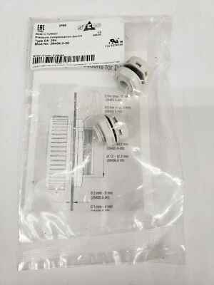 Pk/2 Stego 28406.0-00 DA 284 Pressure Compensation Plug Vent Plug M12x1.5