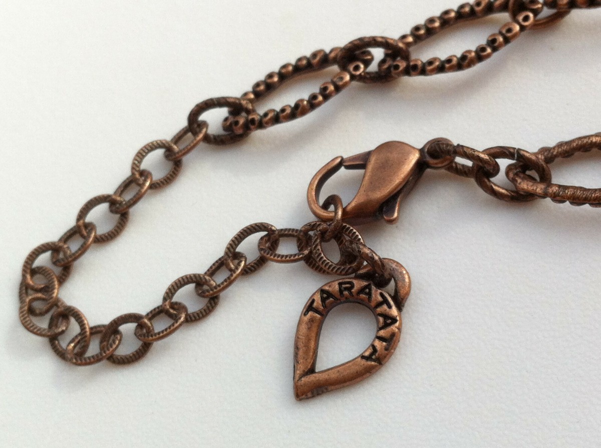 Collier Vintage TARATATA France Signé - Doré Et Strass étoiles/lunes - Longueur ~43cm
