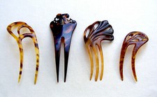 ANTIQUE HAIR COMB OR HAIR PIN SET INCLUDES US TARIFFS