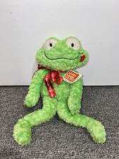 GUND Prince KISS-A-LOT Kissing Doll Green Frog Bean Plush Small 10" Toy Gift