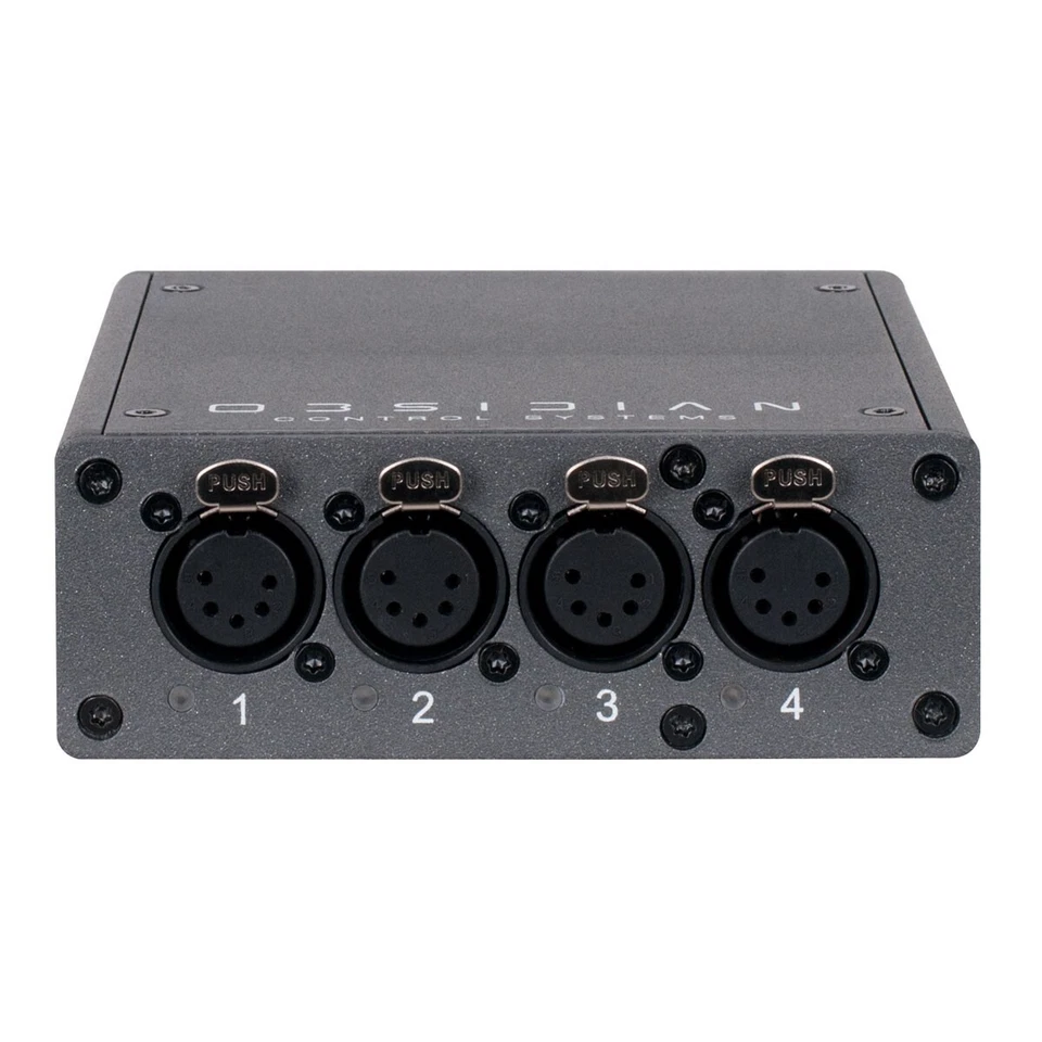 Obsidian Obsidian EP4 Ethernet to DMX gateway with four RDM compatible ports - Image 3 of 4