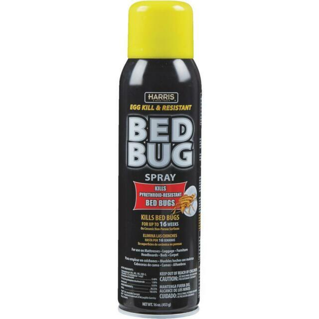Harris Toughest Bed Bug Killer 16oz Aerosol Spray for sale online eBay