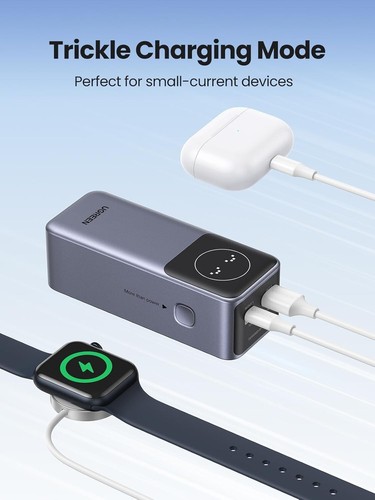 UGREEN Nexode Power Bank 12000mAh 100W Portable Fast Charger Digital Display - 第 9/10 張圖片