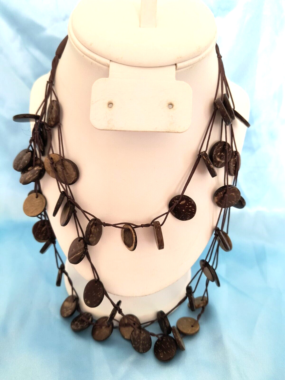 Women's  Layered Statement Necklace Multistrand B… - image 2
