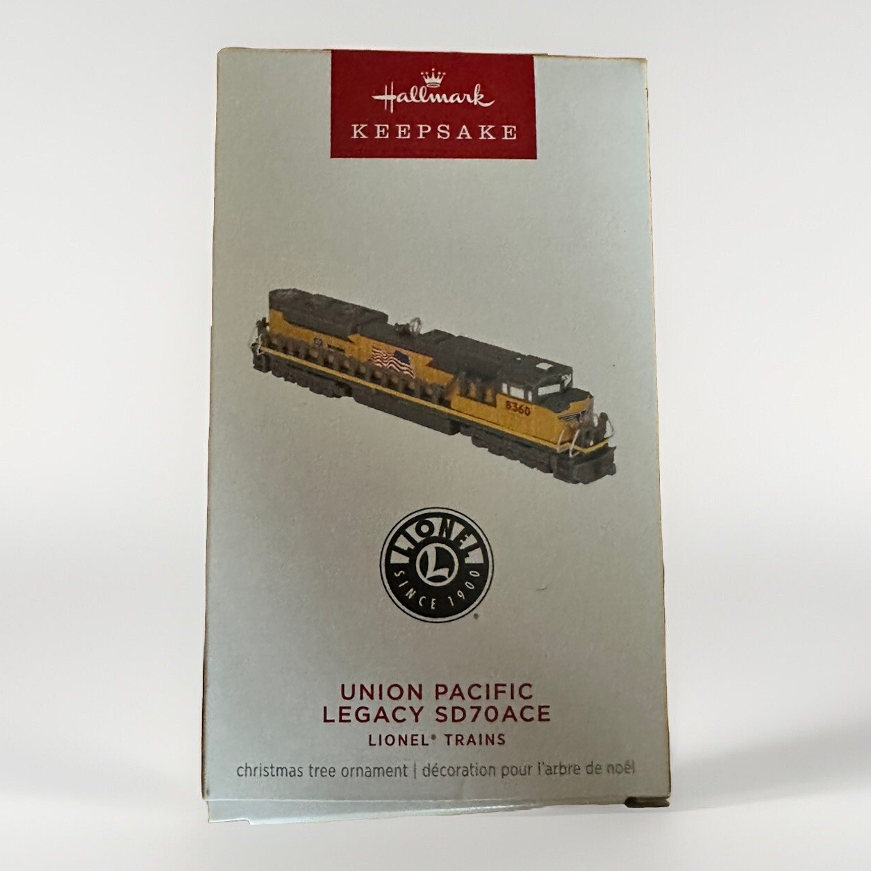 2024 Hallmark Lionel Trains Union Pacific Legacy SD70ACE Metal 29th Series Collectible