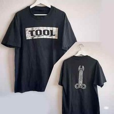 Vintage 90s Tool Alternative Metal Rock Band Wrench Tour Tshirt