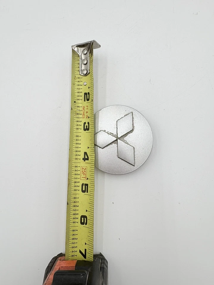 ⭐️ 2014-2019 Mitsubishi Outlander conjunto de 4 tampas de cubo de roda central fabricante de equipamento original - Imagem 4 de 4