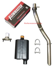 01 - 06 Jeep Wrangler Exhaust w/ Flowmaster Super 44 Muffler