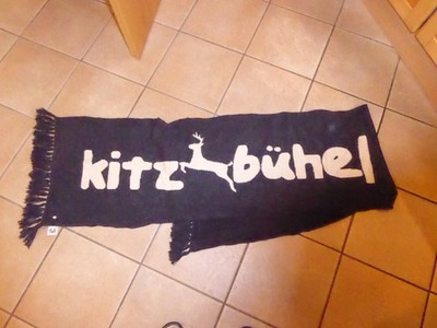 Kitz Bühel Schal mit Strinband 100 % Caskmere