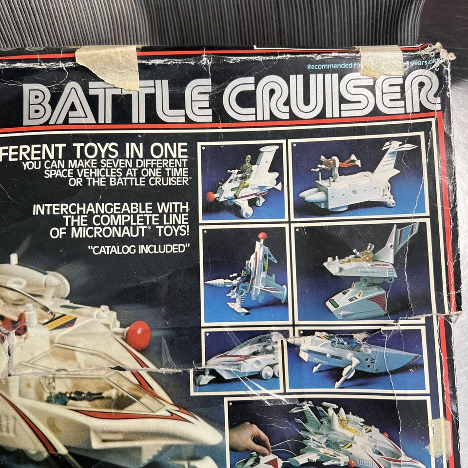Micronauts Battle Cruiser With Box And Instructions - Image 3 of 4