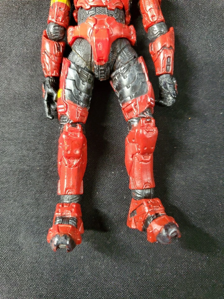 Halo Reach 斯巴达红色 MP 可动人偶 McFarlane 玩具无配件 5 * * — 第 4/4 张图片