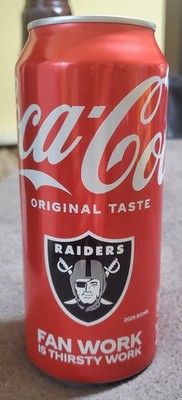 LAS VEGAS RAIDERS COKE CAN RAIDER NATION LIMITED EDITION NFL 16 OZ | eBay