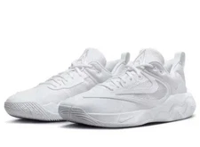 Nike Men's Giannis Immortality 3 Basketball Shoes Triple White SZ 12🔥