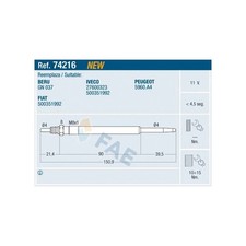 Bougies de préchauffage Fiat DUCATO