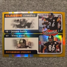 💥 2022 Panini Classics Jack Lambert Joe Greene Combos /99 gold 💥