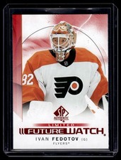 2024-25 Upper Deck SP Authentic Future Watch Limited Red Ivan Fedotov Rookie