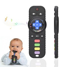 Teething Toys for Baby Sensory Baby Chew Toy Rattle Ring Teether Toys