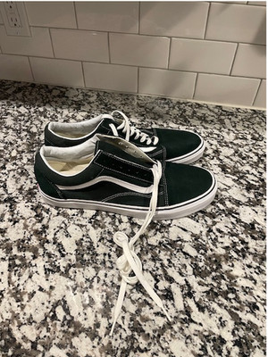 Size 13 - Vans Old Skool Color Theory - Scarab Green
