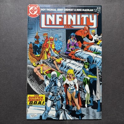 Infinity Inc 4 - Copper Age Dc Comics 1984