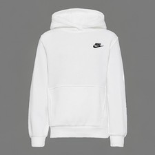 Kids Size XL - Nike Fleece Pullover Hoodie White FD3000-100