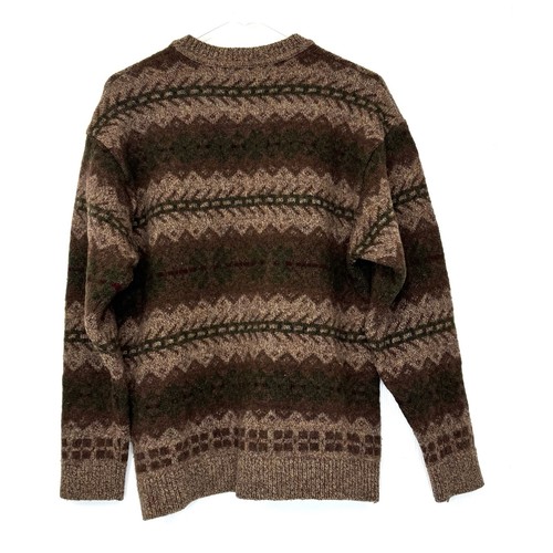 Vintage Brooks Brothers Wool Fair Isle Sweater Men’s Medium, Size M, $47.95 - Photo 4